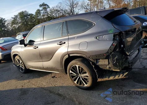 2021 Toyota Highlander Xse z USA, uszkodzony, nr VIN 5TDJZRAH7MS060539